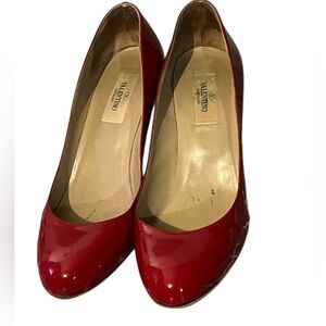 Valentino Garavani  Red Pump Shoes